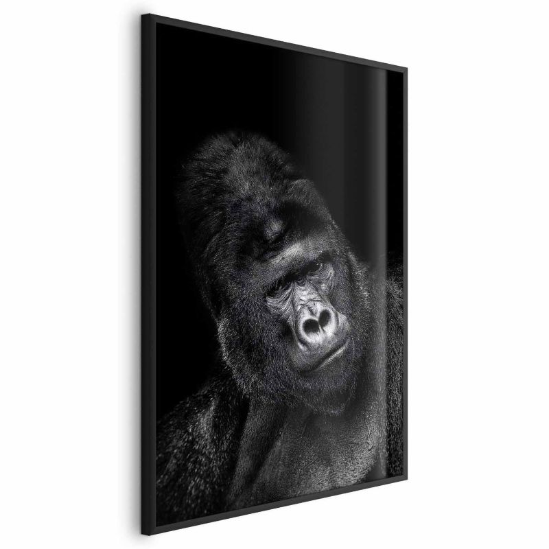 Plakat Artgeist Goryl 40x60 cm z ramą czarną 1 szt