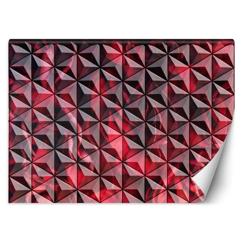 Fototapeta Feeby Czerwona geometria 250x175 1 szt