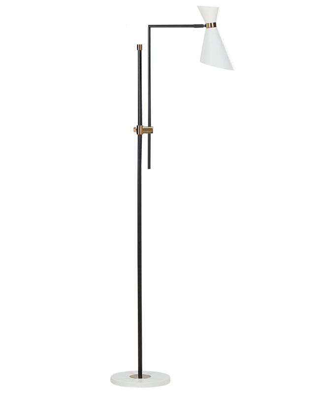 Lampa podłogowa Melawi Metal Biały 1 szt.