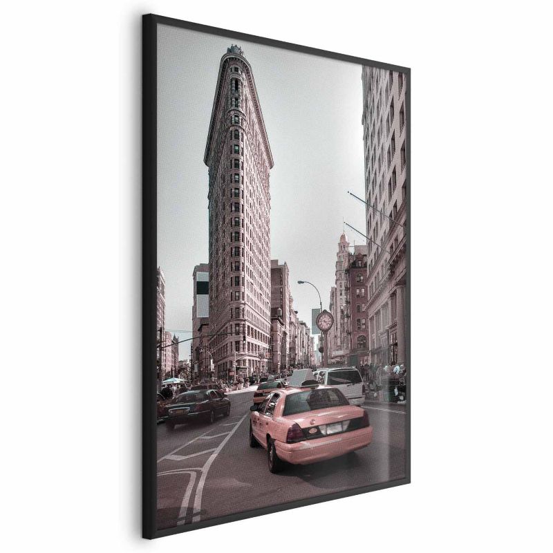 Plakat Artgeist Miejski ruch 40x60 cm z ramą czarną 1 szt