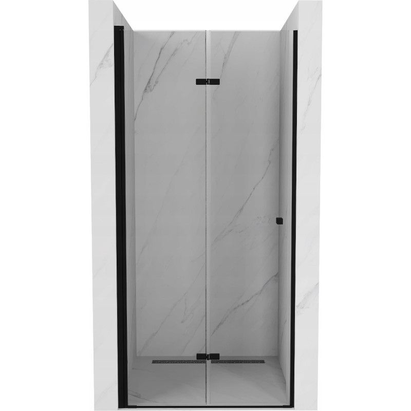 Drzwi prysznicowe składane Mexen Lima czarne 120 cm 1 szt.