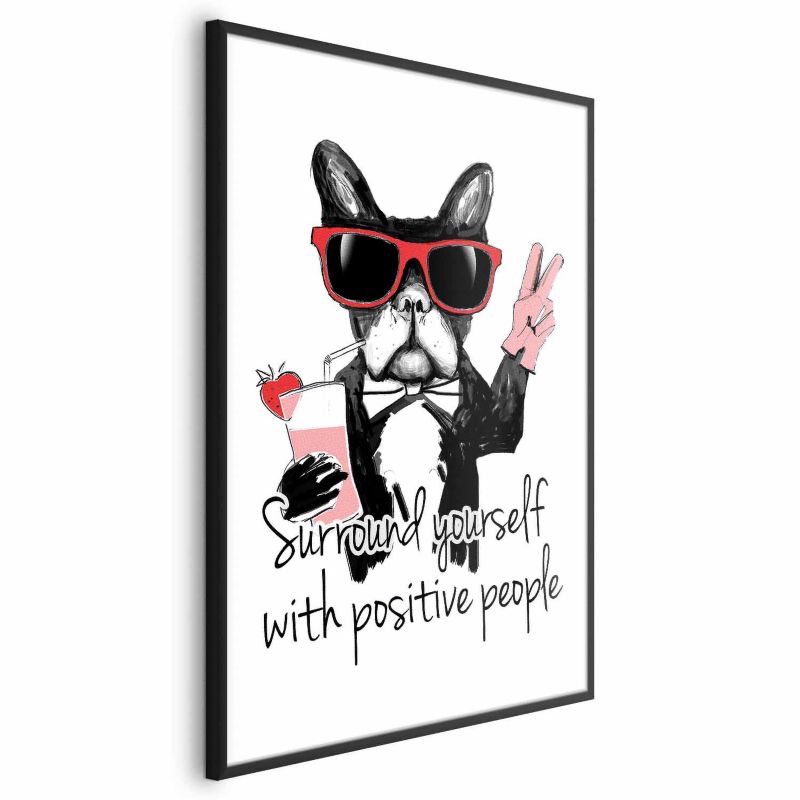 Plakat Artgeist Advice 40x60 cm z ramą czarną 1 szt