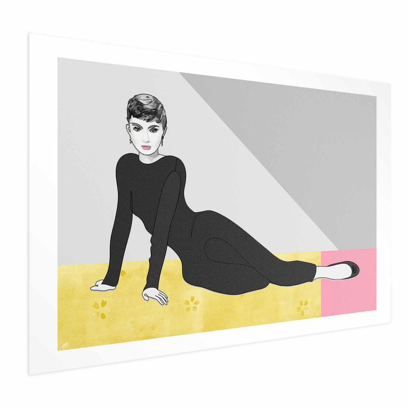 Plakat Artgeist Piękna Audrey 30x21 cm bez ramy 1 szt