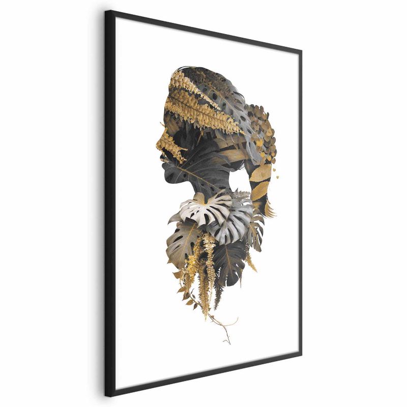 Plakat Artgeist Człowiek dżungli 21x30 cm z ramą czarną 1 szt
