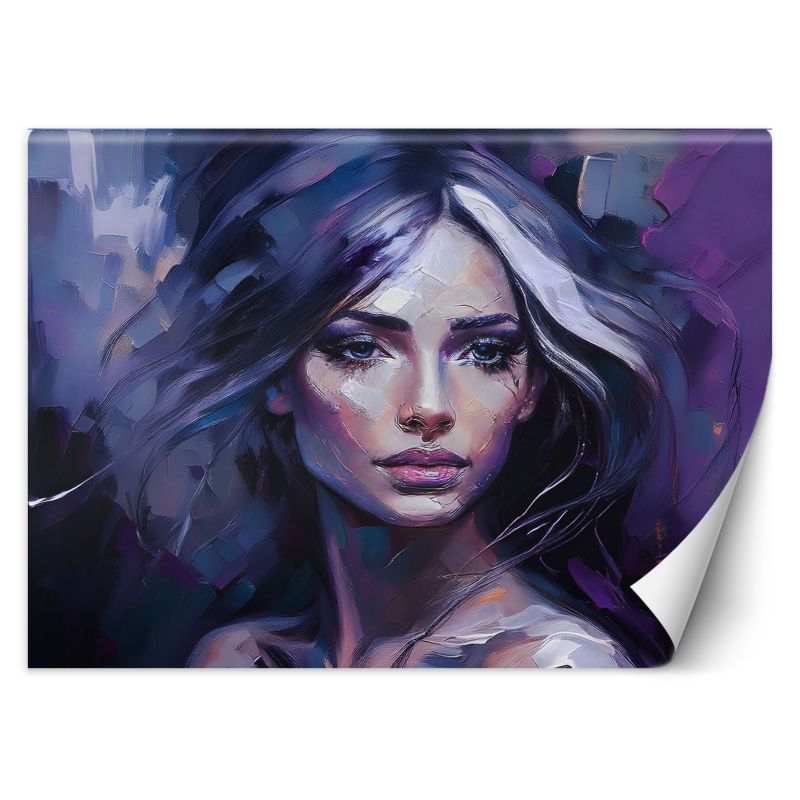Fototapeta Feeby Kobieta Glamour Fioletowy 100x70 1 szt