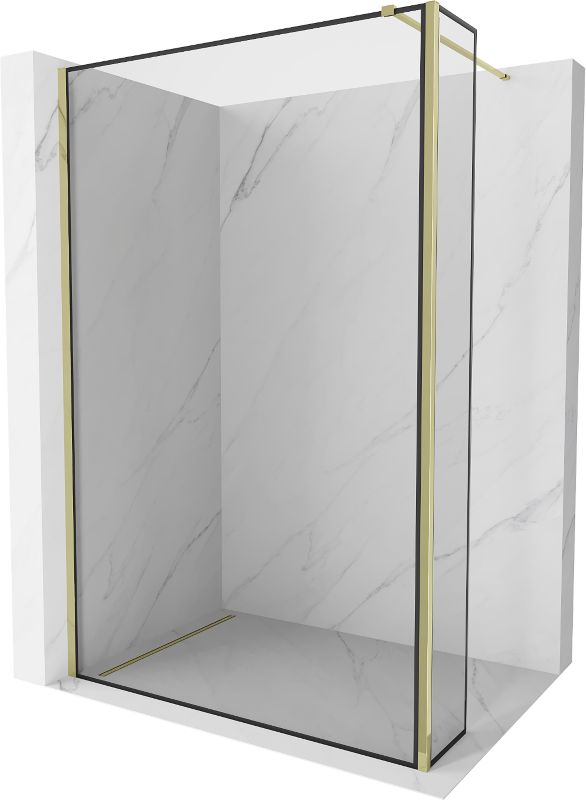 Ścianka prysznicowa Mexen Kioto czarny wzór 90 x 30 cm 800-090-212-50-70-030 1 szt.