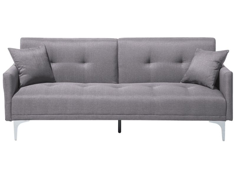Sofa rozkładana Lucan Szary 1 szt.