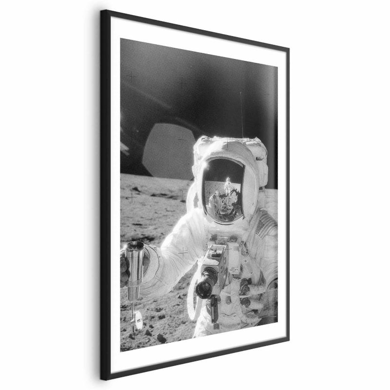 Plakat Artgeist Zawód kosmonauta 21x30 cm z ramą czarną 1 szt