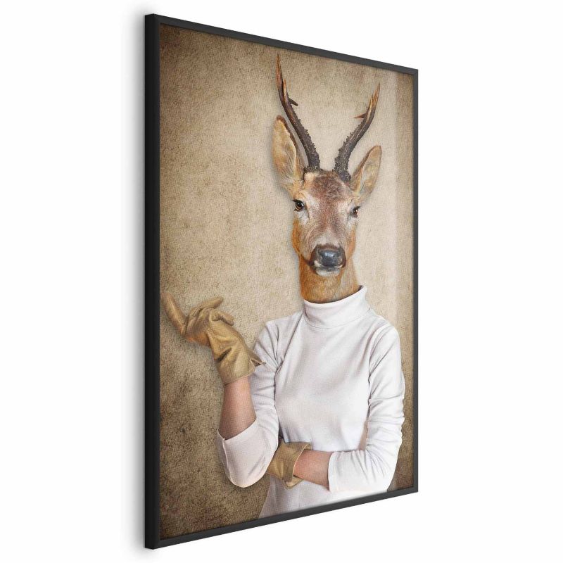 Plakat Artgeist Pani domu 29,7x42 cm z ramą czarną 1 szt
