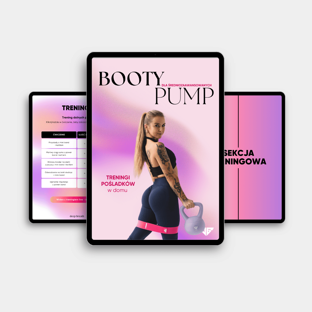 Ebook - Booty Pump - Trening Na Pośladki - ŚREDNIOZAAWANSOWANY - Deep Breath