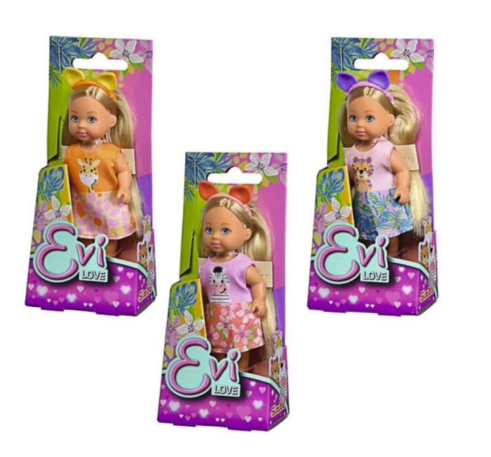 LALKA 12CM EVI SLODKA 3RODZ SIMBA WB