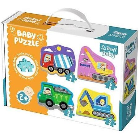 Trefl Puzzle Baby Pojazdy na budowie