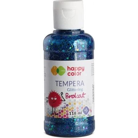 FARBA TEMPERA 118ML BROKAT NIEBIESKI