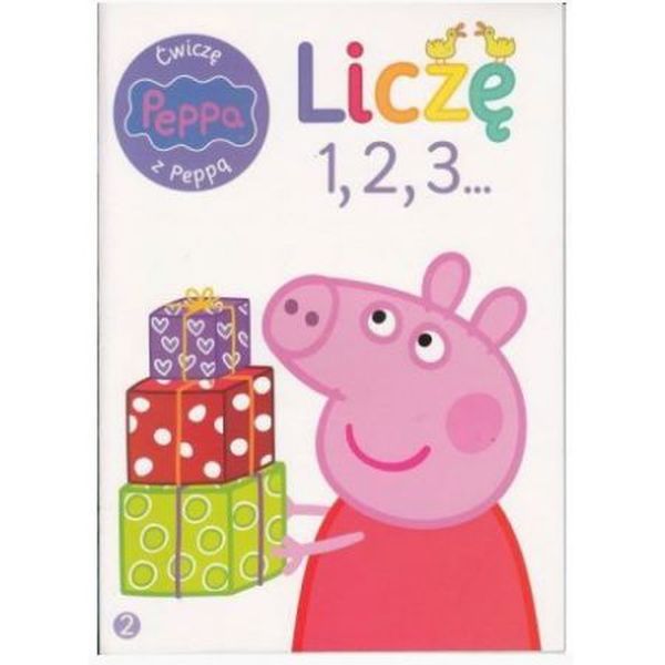 Peppa Pig Ćwiczę Liczę 1,2,3