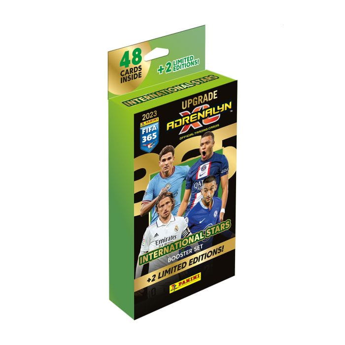 Karty Fifa 365 Adrenalyn XL Upgrade Booster Set International Stars- 48 kart +2 karty limitowane