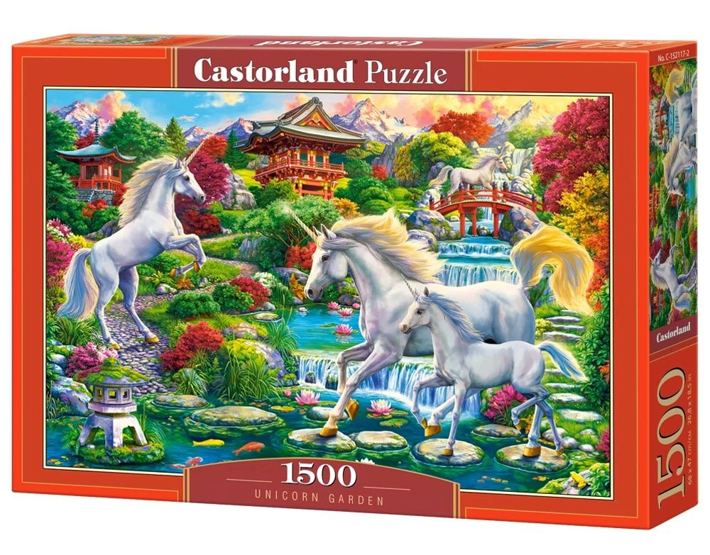 Puzzle 1500 el. Unicorn Garden