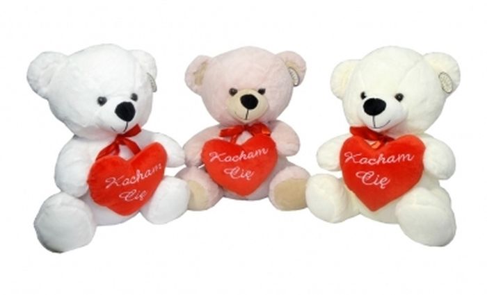 MIS 3 KOL 'KOCHAM CIE' 40CM SK 162083 WS