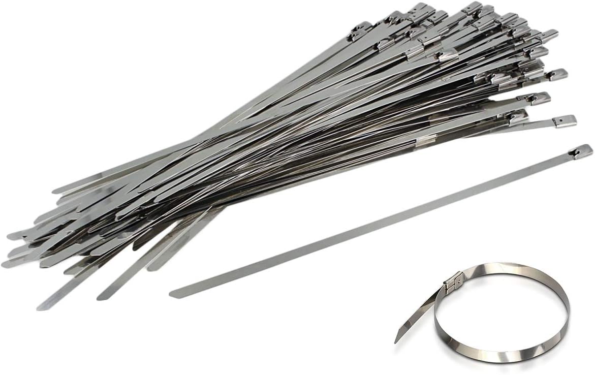 Opaski zaciskowe stalowe DA128 20cm op-100 - Henryx24