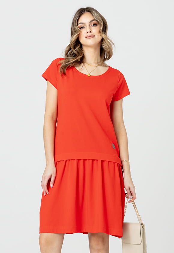 Kleid LILA - rot