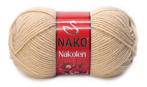 włóczka NAKOLEN kol.219 /ciepły beż .