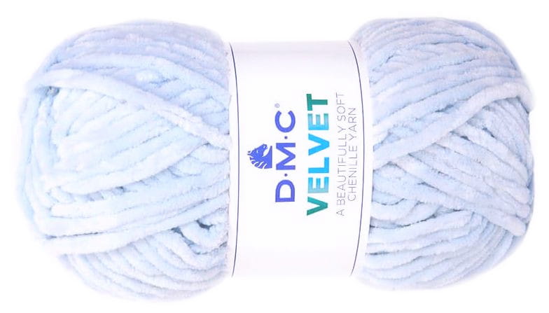 włóczka DMC VELVET 100gr. kol. 003 jasny niebieski