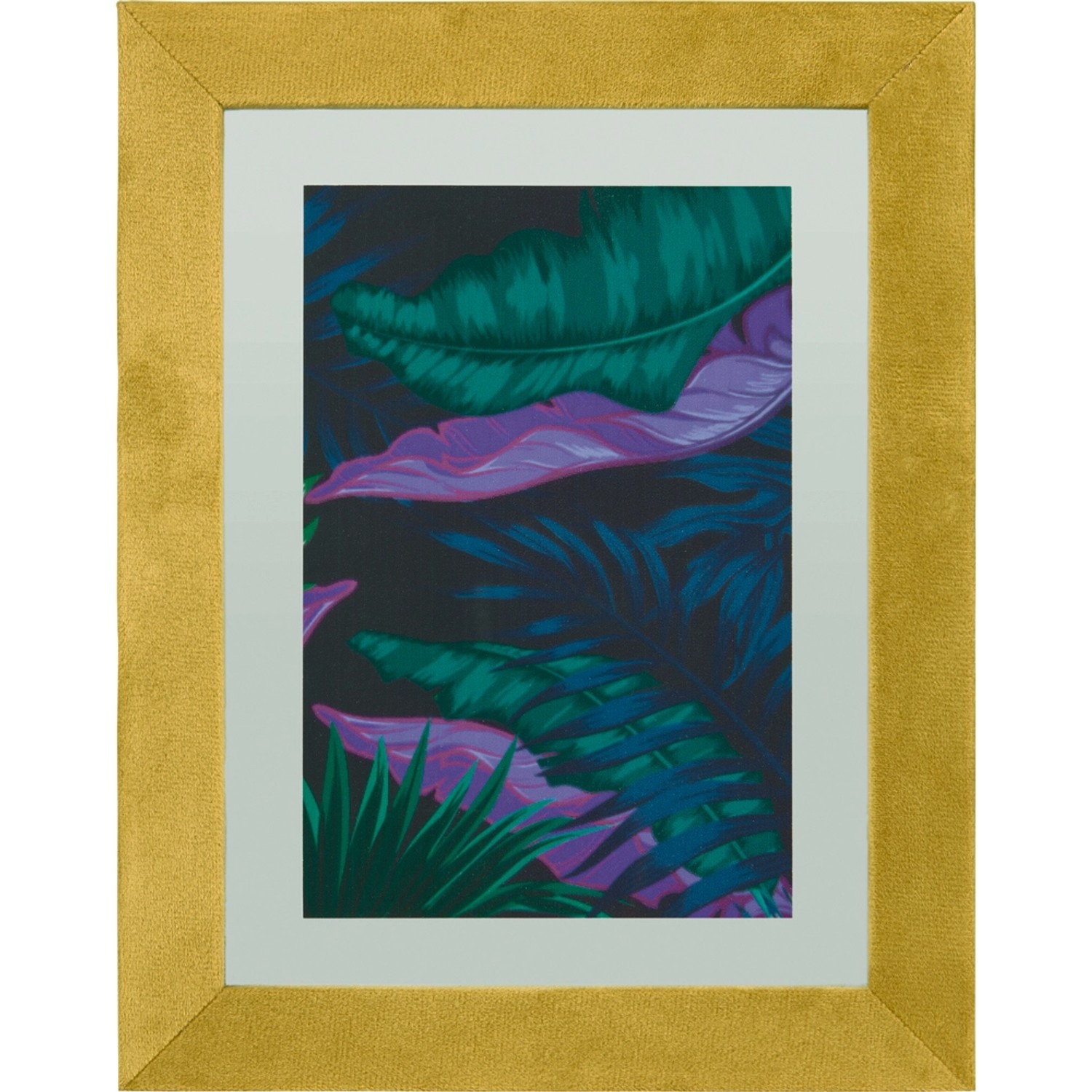 Ramka do zdjęć Velvet oliwkowa 21 x 16 cm