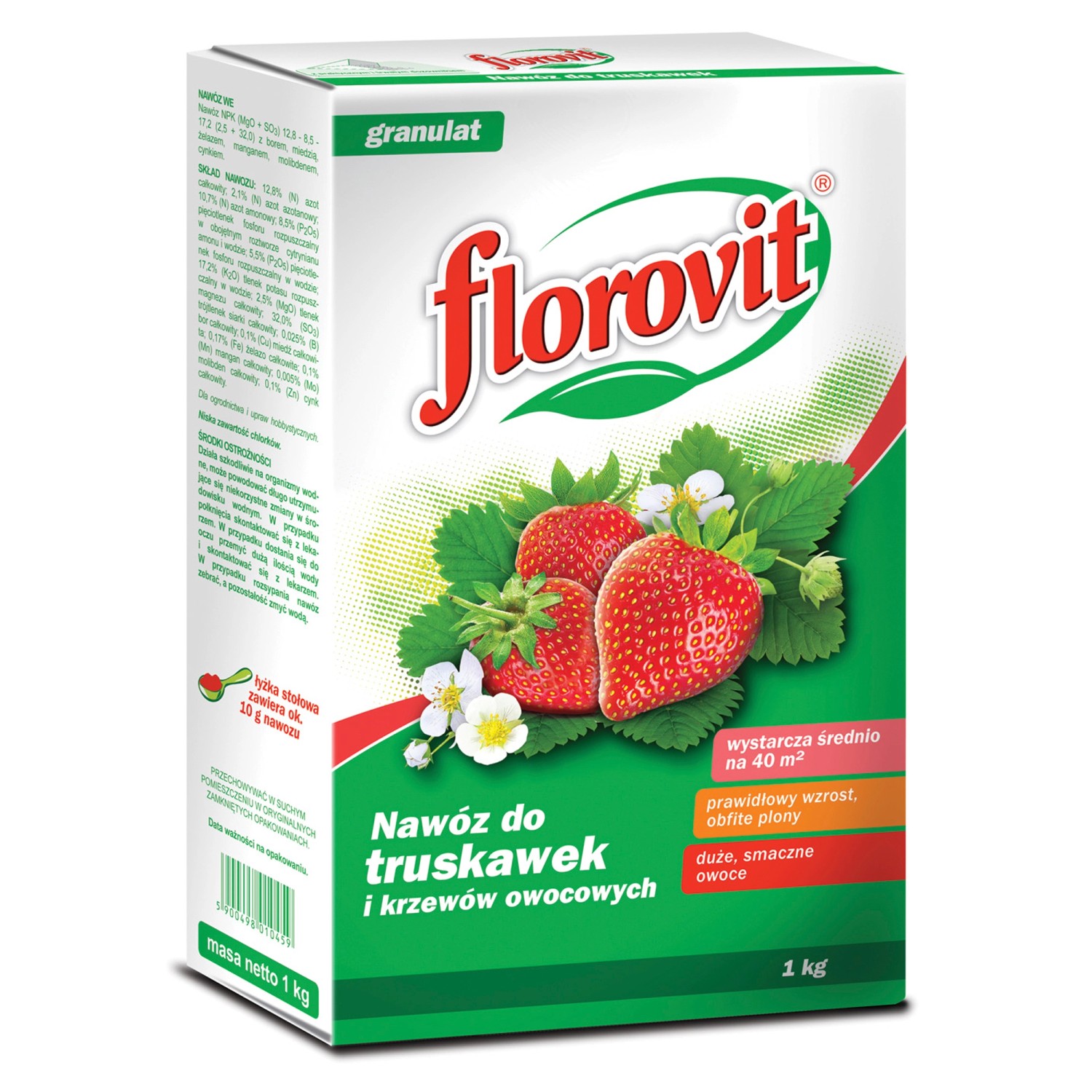 Florovit Nawóz do truskawek 1 kg.
