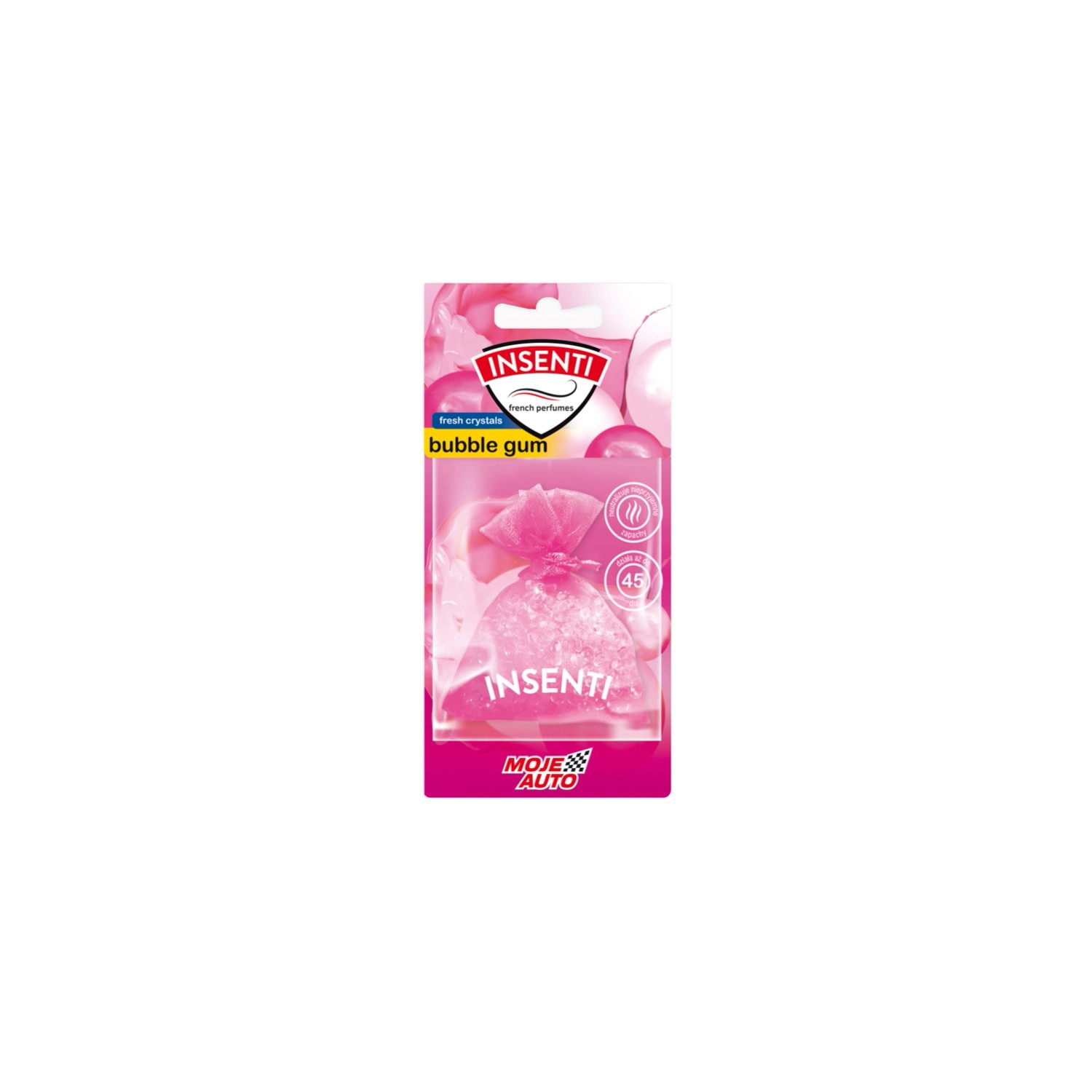 Moje Auto Zapach Insenti woreczek Bubble Gum