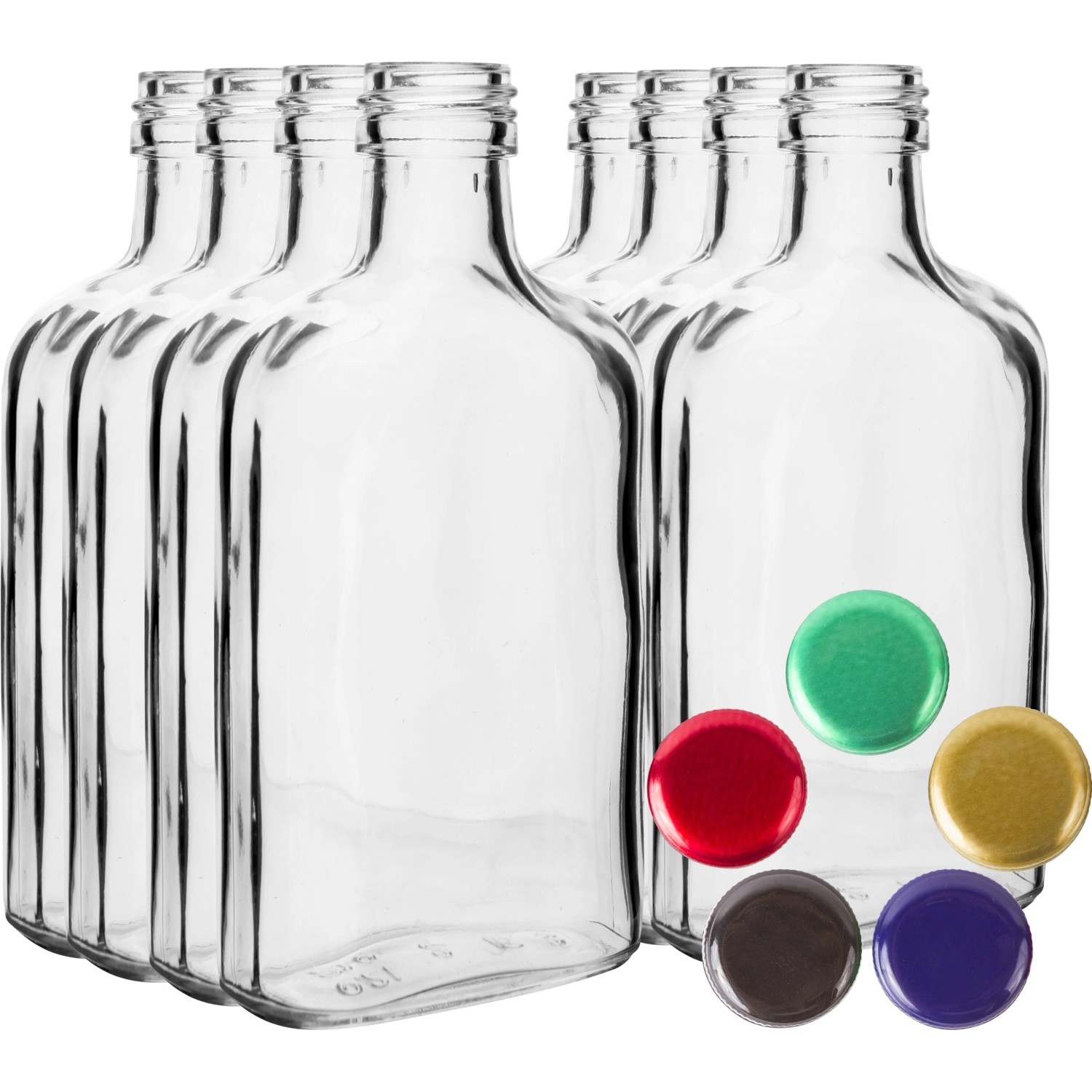 Butelka na nalewki piersiówka - 100 ml