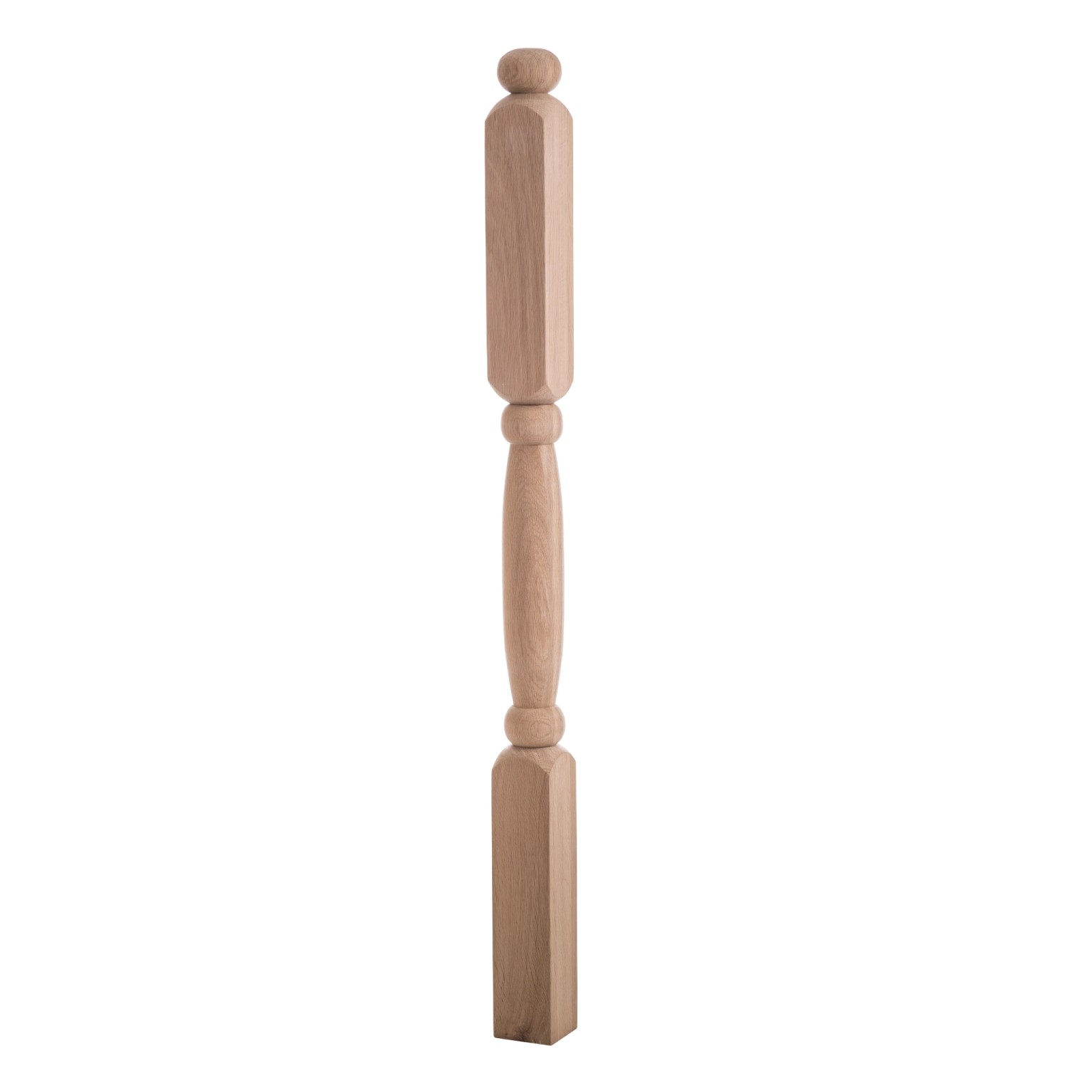 Kornik Słupek z drewna dębowego 76 mm x 76 mm x 1150 mm