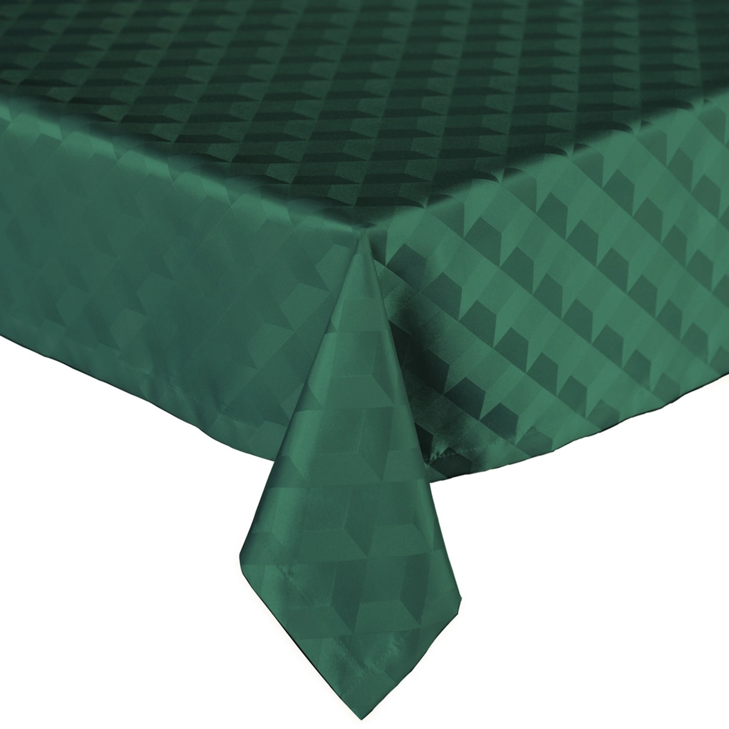 Obrus CHIC CUBE zielony 40 cm x 140 cm