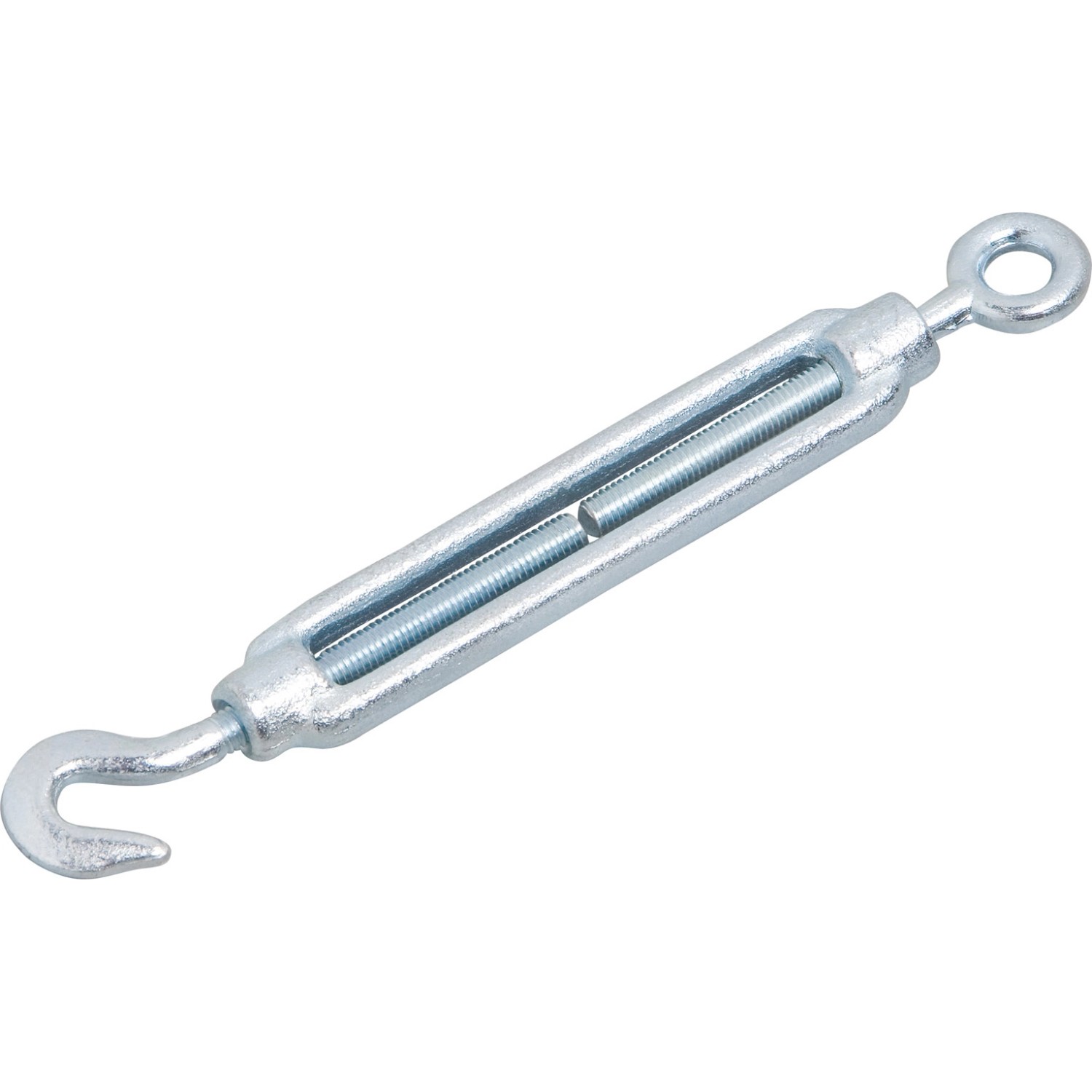 Napinacz z hakiem i uchem ocynkowany M 6 x 110 mm