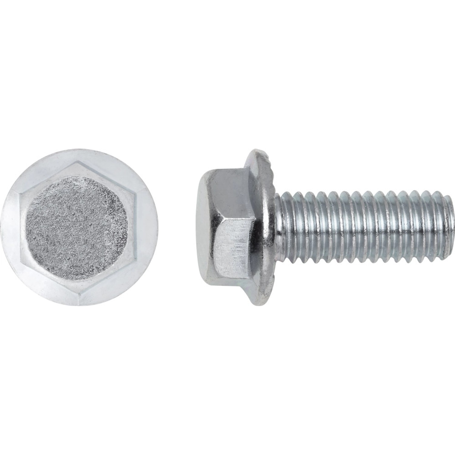 Lux-Tools Wkręt do metalu z łbem 6-kątnym 6x30mm 8szt.