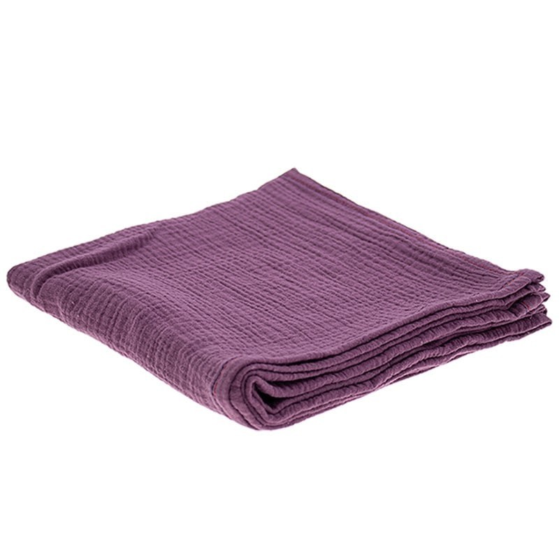 Otulacz 100x100 cm BIO muślin Lavender BBTB