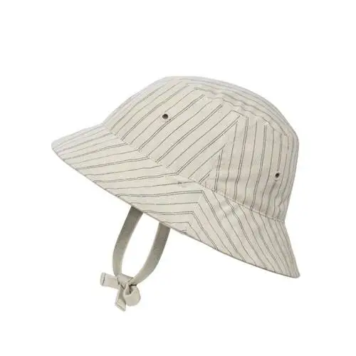 Elodie Details - Kapelusz Bucket Hat - Pinstripe SC - 6-12 miesięcy