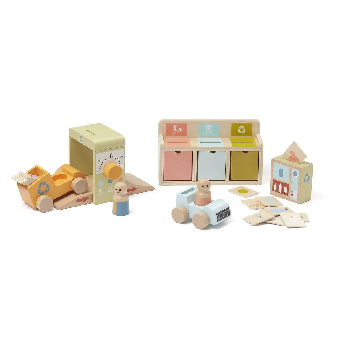 Kid's Concept - Drewniana stacja recyklingu AIDEN SC