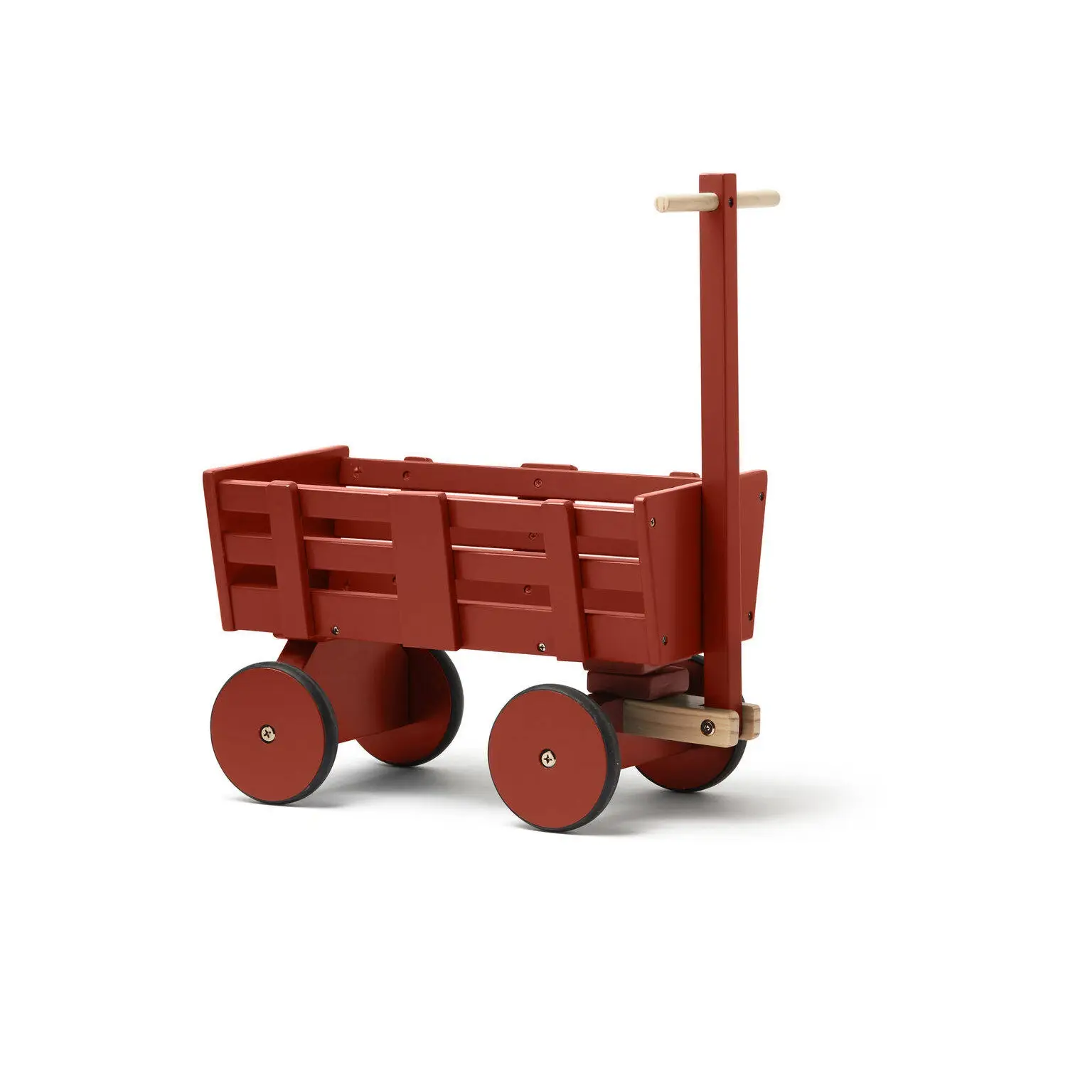 Kid's Concept - Wózek dla lalek dark red CARL LARSSON SC