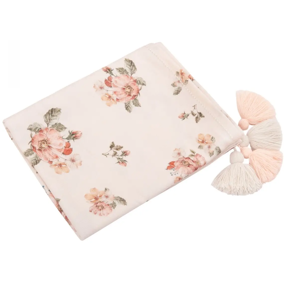 Otulacz bambusowy Roses Rozmiar do Wyboru SM - M: 120x100cm