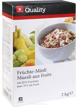 Outlet: USZKODZONE OPAKOWANIE Musli TG Quality, z owocami, 2kg