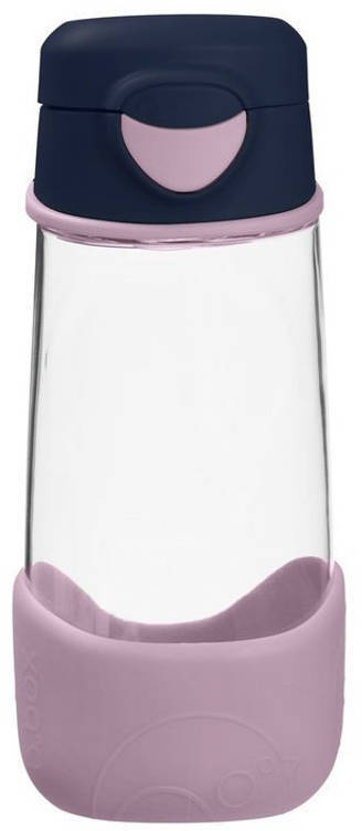 Bidon na wodę B.Box, z ustnikiem, tritan, 450 ml, Indigo Rose
