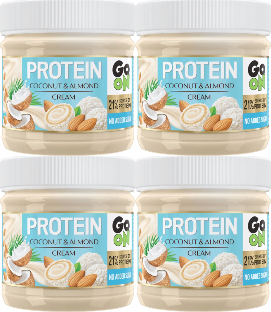 4x Krem Sante Go On Protein Kokos-Migdał, 180g