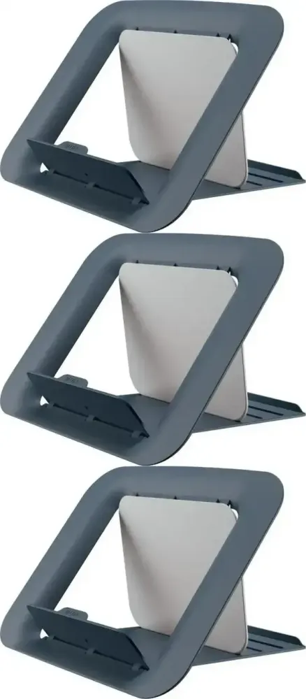 3x Podstawka pod laptopa Leitz Ergo Cosy, 312x50x248mm, szary