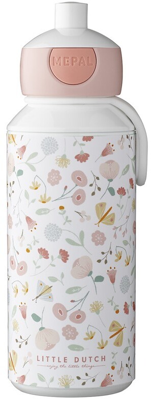 Bidon Mepal Pop-up Campus, flowers & butterflies, 400ml