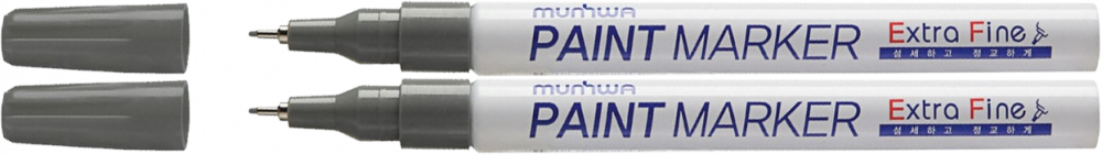 2x Marker olejowy MunHwa Extra Fine, 1mm, srebrny