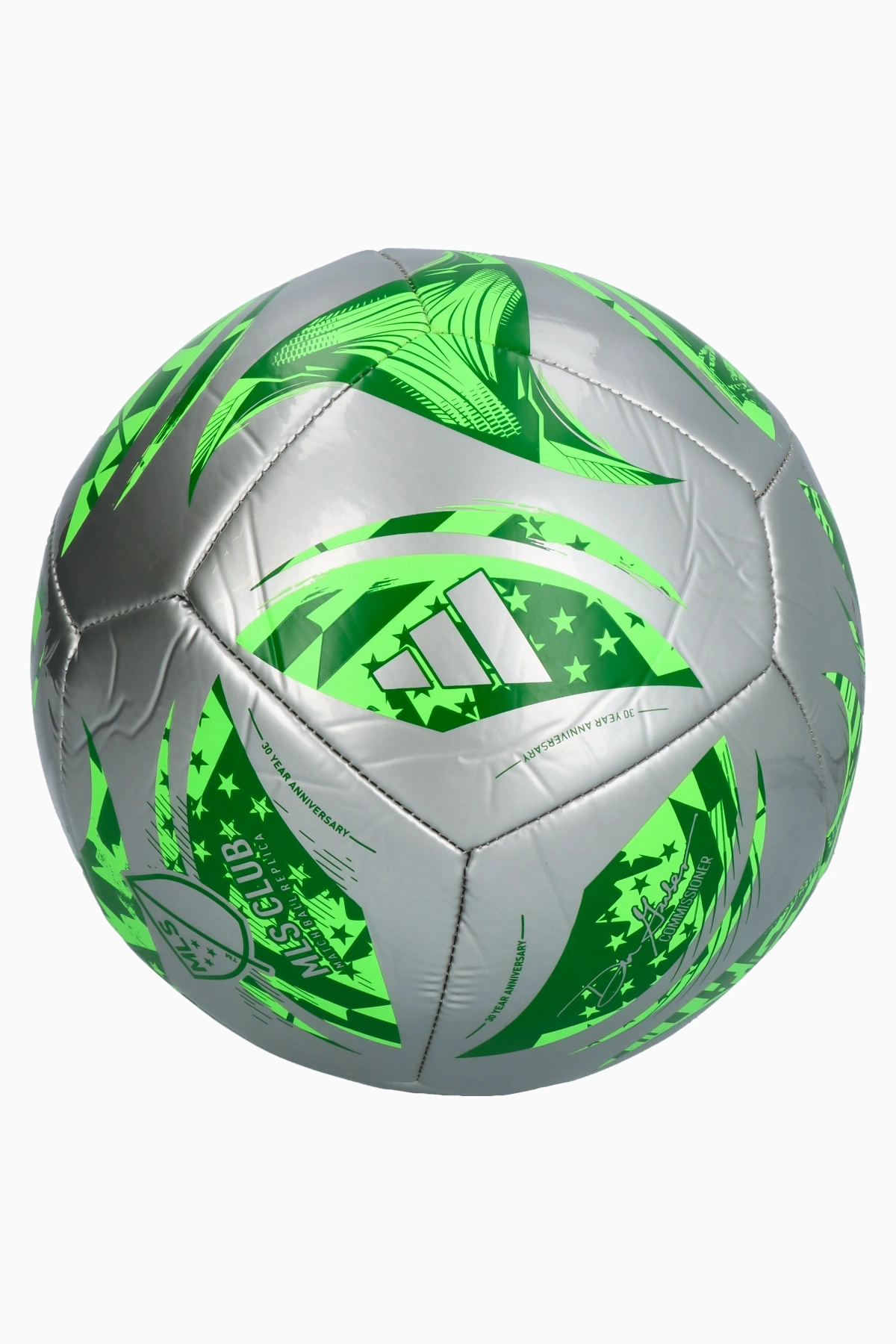 Piłka adidas MLS 2025 Club rozmiar 4 - Srebrny