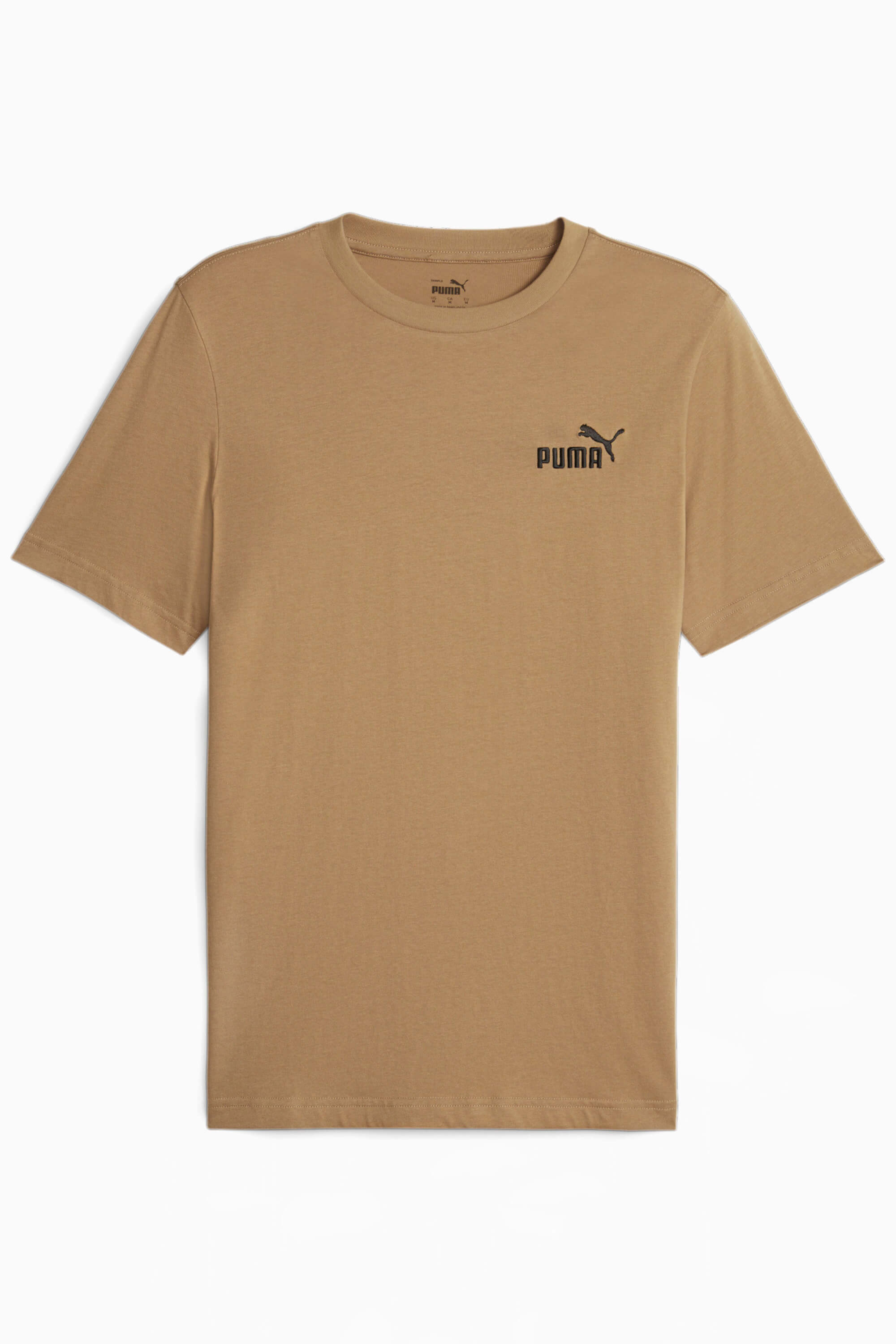 Koszulka Puma Essentials Embroidered - Brązowy