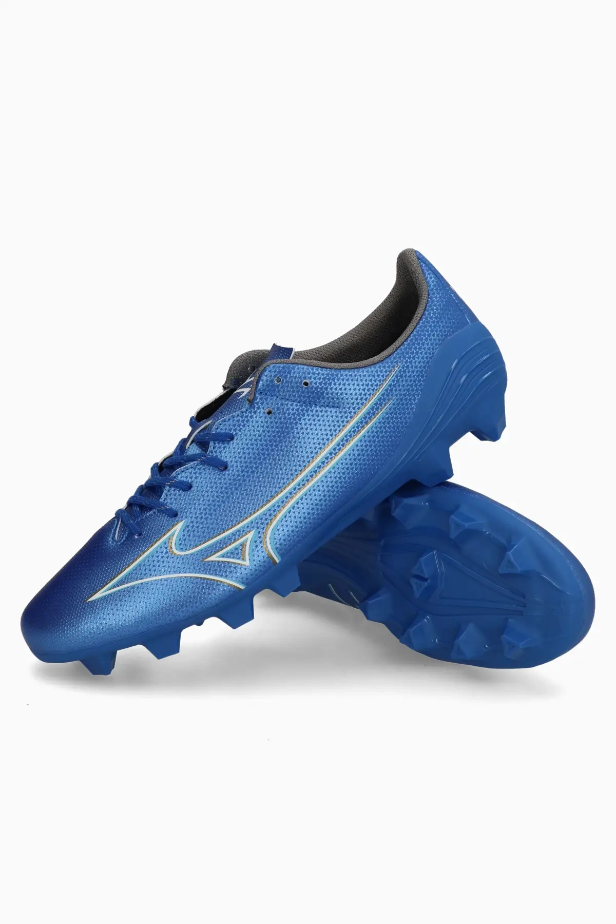 Korki Mizuno Alpha Select FG - Niebieski