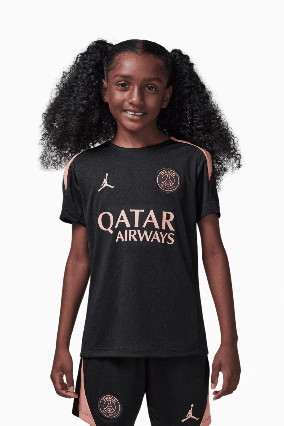 Koszulka Nike PSG x Jordan 24/25 Strike Junior - Czarny