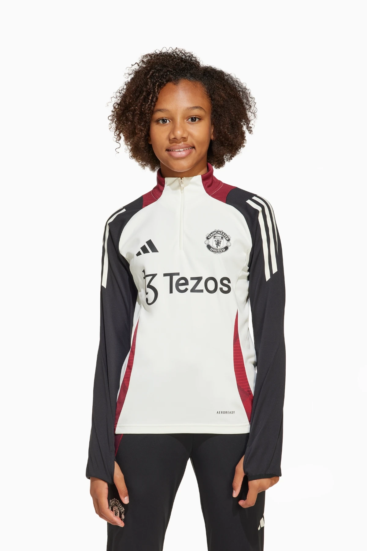 Bluza adidas Manchester United 24/25 Training Top Junior - Biały