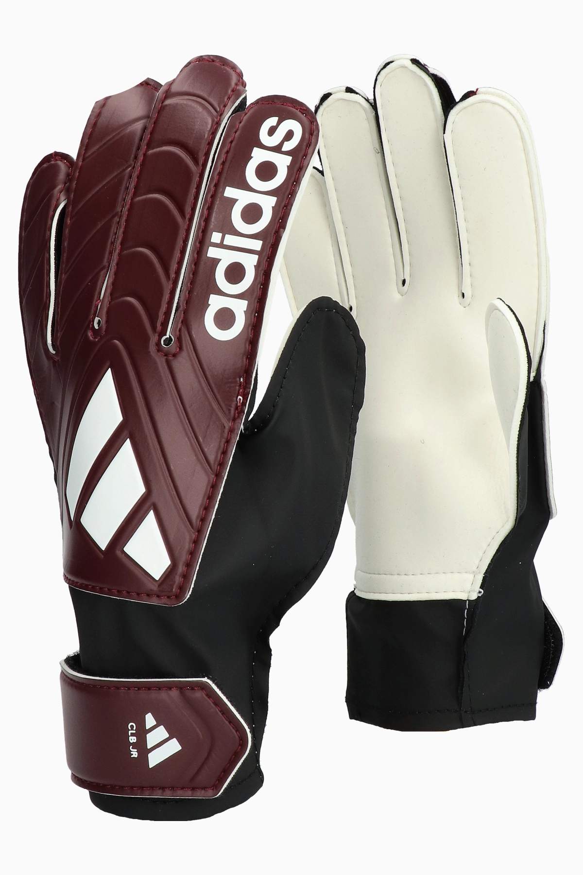Rękawice adidas Copa Club Junior - Bordowy